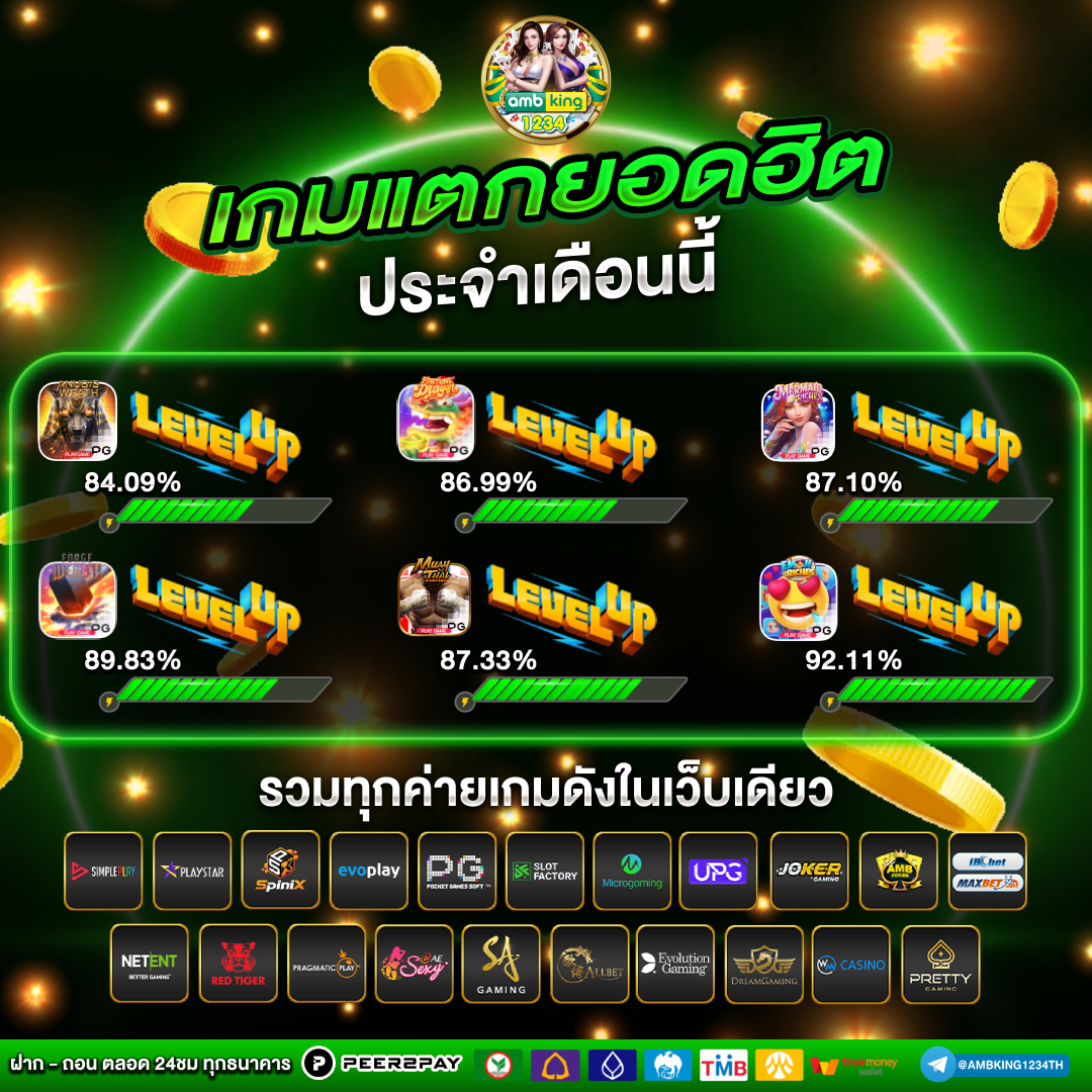 เกมส์ สล็อต ออนไลน์ - แบนเนอร์โปรโมชั่น