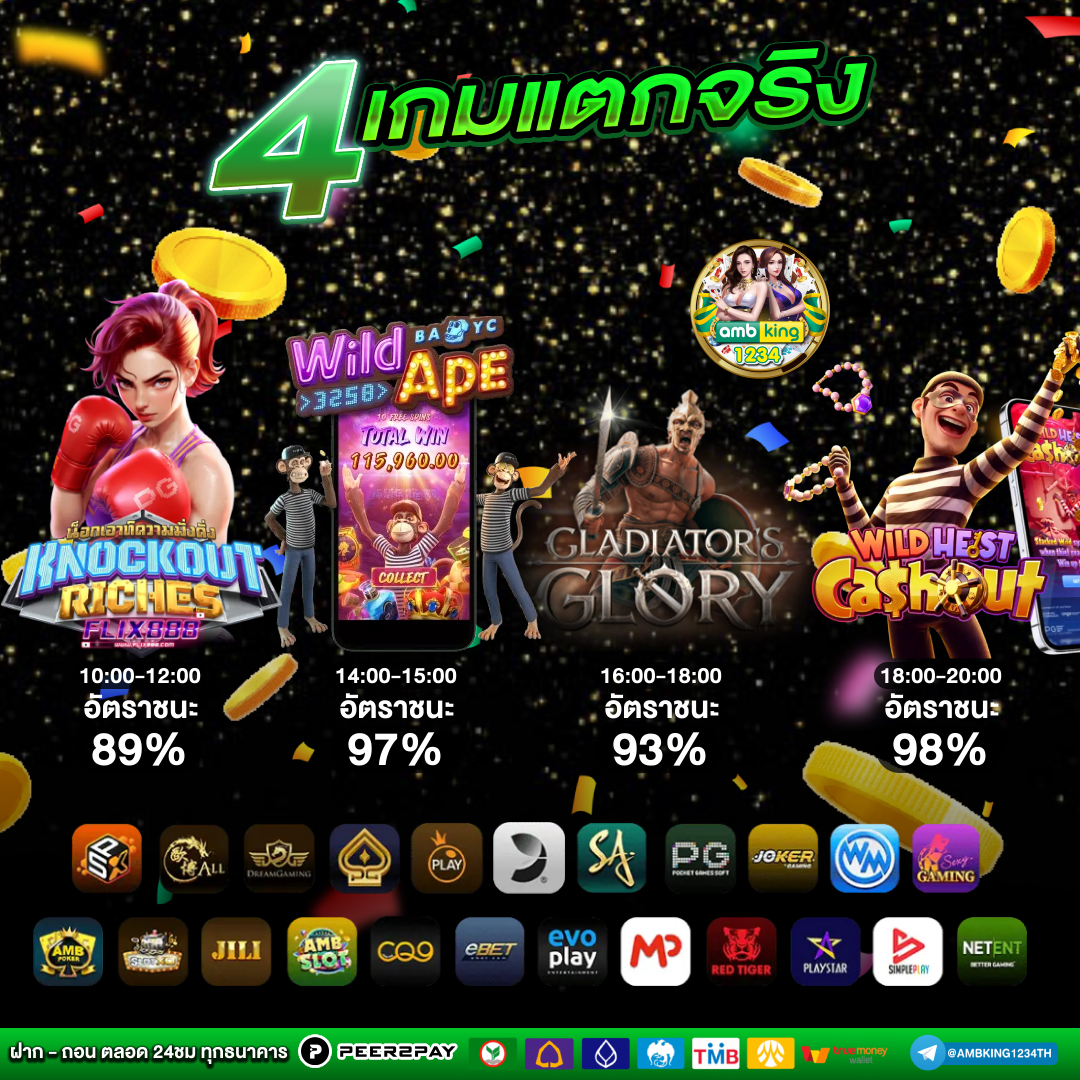 เว็บ พนันไม่มีขั้นต่ํา - แบนเนอร์โปรโมชั่น