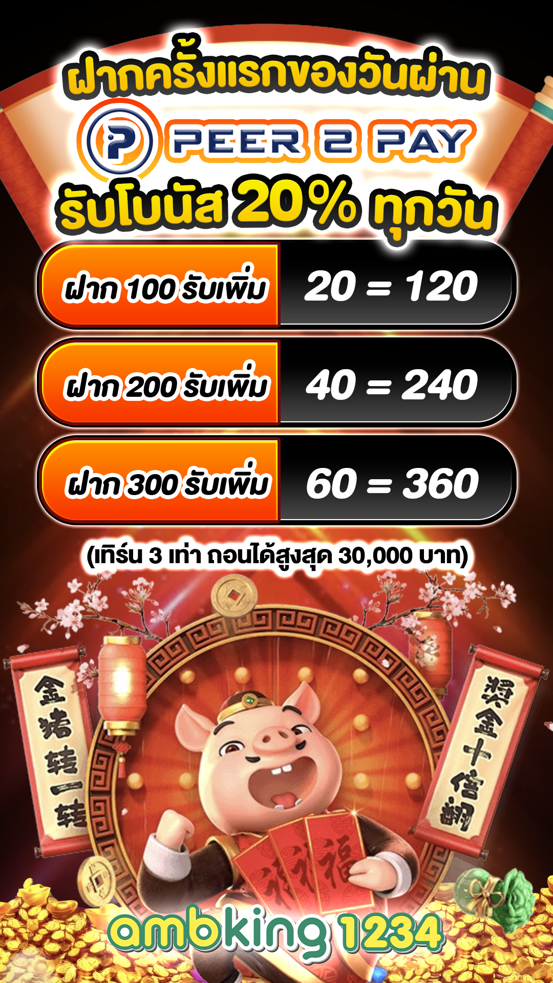 เว็บพนันโปรโมชั่นดีๆ - แบนเนอร์โปรโมชั่น