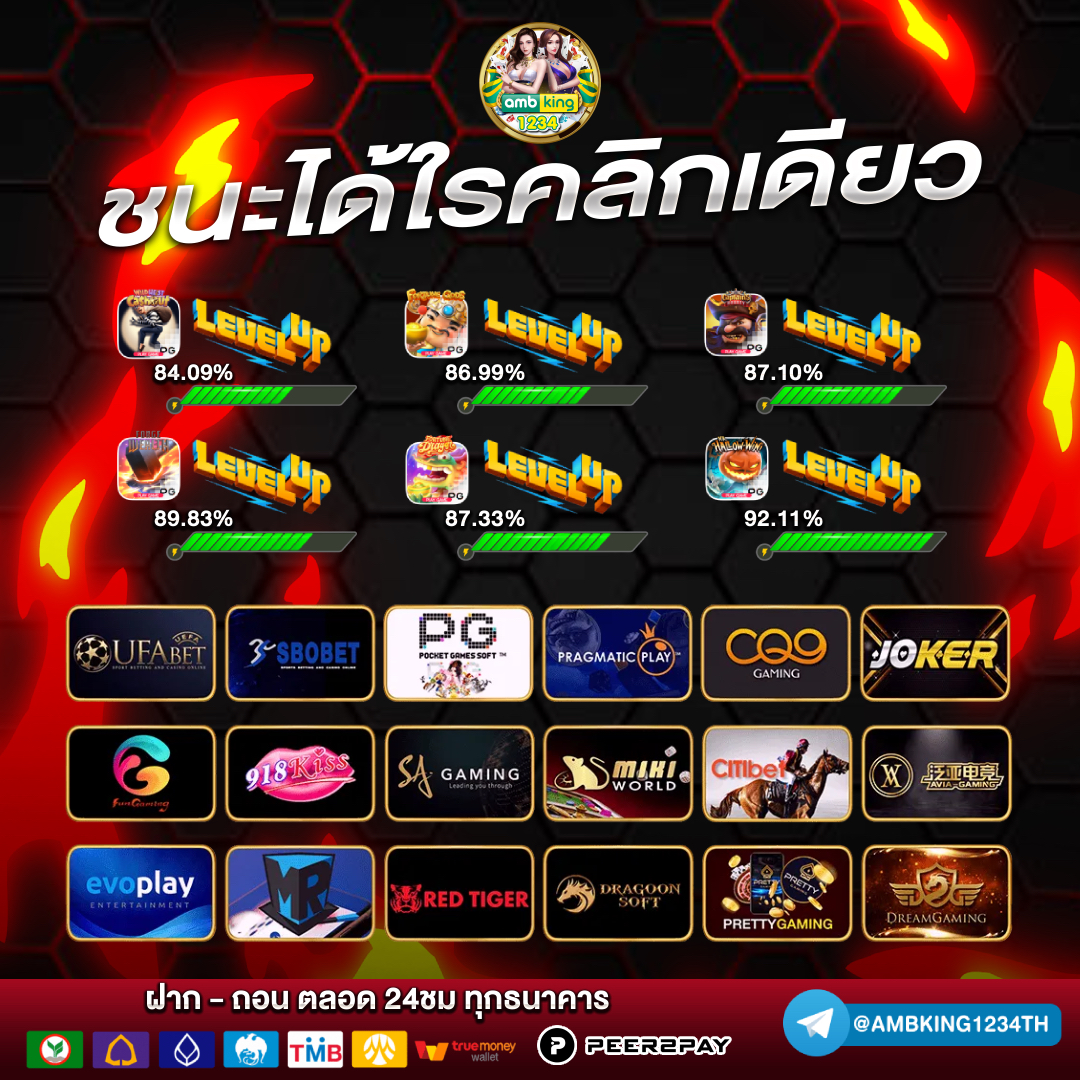casino online ต่างประเทศ - แบนเนอร์โปรโมชั่น
